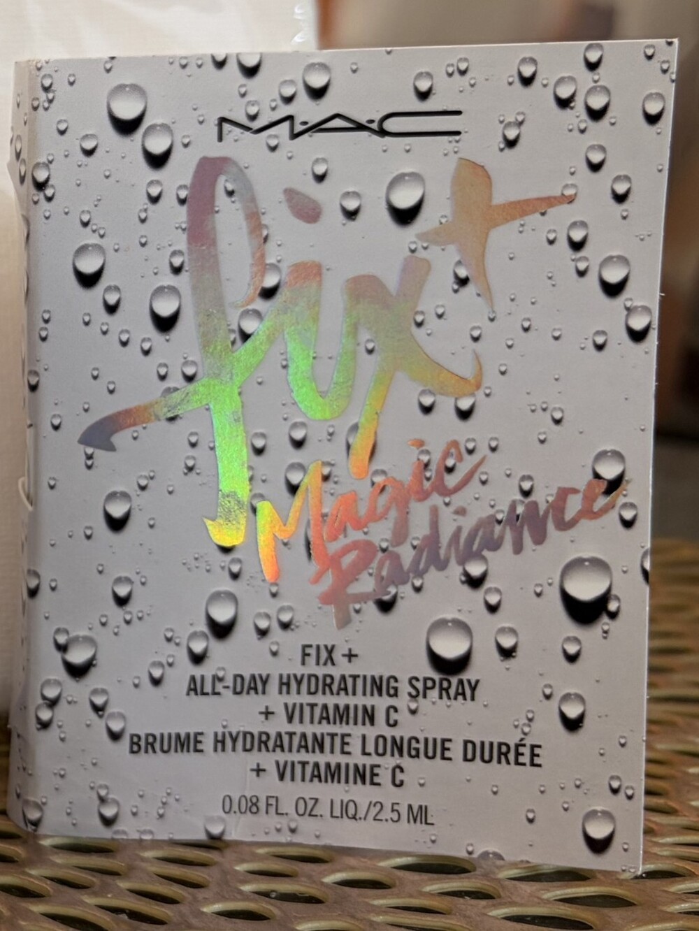 MAC Cosmetics Fix + Magic Radiance Spray